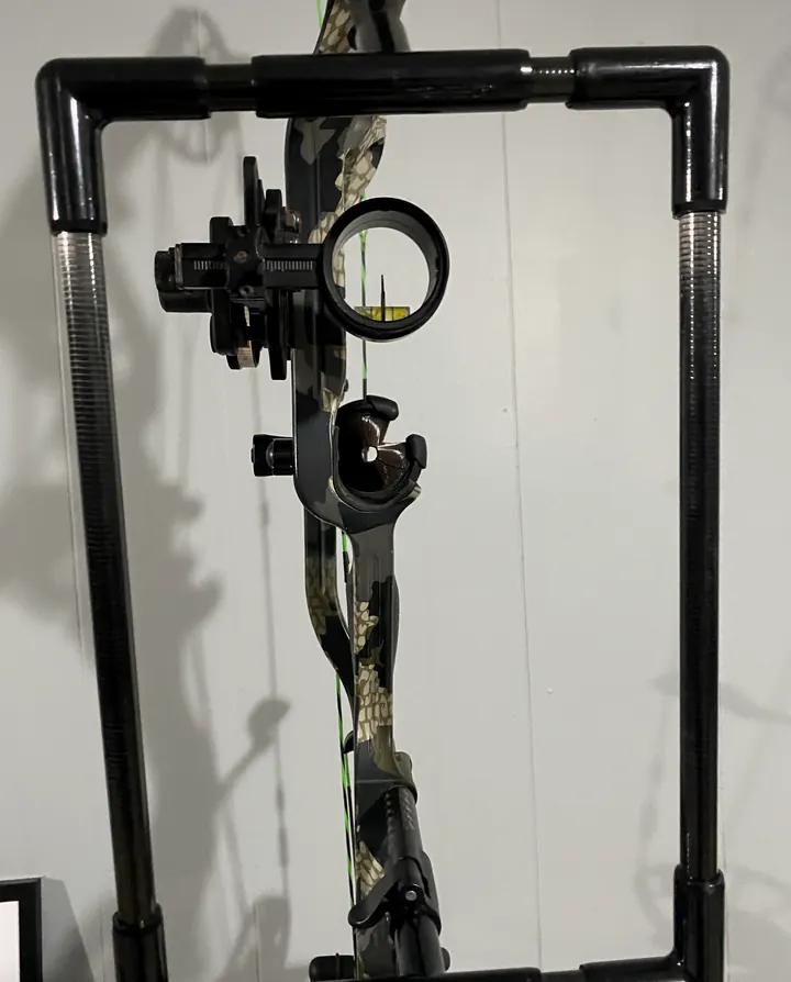 View through the Stealth Shield shoot-through frame from the shooter's side